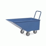 CHARIOTS BENNES BASCULANTES CHARGE 300 KG - 3701A