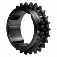 CMW - Pignons à moyeu amovible 1615 - denture double - 16B2 - norme ISO - acier - 13 dents - pas de 25.4 mm, marquage dimensionnel et traçabilité_0