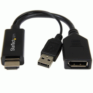 Convertisseur Hdmi vers Displayport 4K de Startech - HD2DP