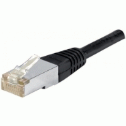 Cordon rj45 étanche catégorie 6 f/utp noir - 15 m 845045