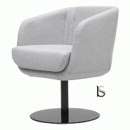 Fauteuil SHELLY - Softline - Feld Gris 620