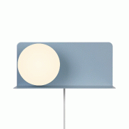 Nordlux Applique murale LILIBETH  Métal Bleu, H.16 - IP20 - E14 / Intérieur - bleu métal 5704924016011