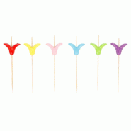 Pique bambou Tulipe 9cm - par 100