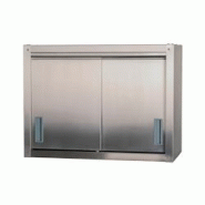 Romux® Armoire Murale en Acier Inoxydable avec Portes Coulissantes 800x400x600 mm Démontable | Meuble à Suspendre | Armoire Murale de Cuisine - 843 Romux® Armoire Murale en Acier Inoxydable avec Portes Coulissantes 800x400x600 mm Démontable | Meuble à Suspendre | Armoire Murale de Cuisine - 843