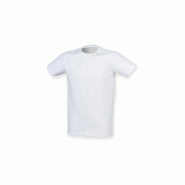 Skinnifit T-shirt homme col rond Feel Good Blanc L 96% Coton | 4% Elasthanne - L blanc 5056160758003
