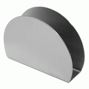 Stalgast Porte-serviettes, semi-circulaire, en acier inoxydable, H. 87 mm - TT4415087