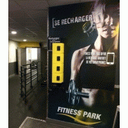 Support d'affichage mural chargeur de smartphone welock Support d'affichage mural chargeur de smartphone welock