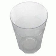 Verre Cristal - Transparent - 300 ml - par 20 - transparent plastique 3760394094814 Verre Cristal - Transparent - 300 ml - par 20 - transparent plastique 3760394094814