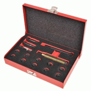 Vidaxl kit réparation filetage bougie de préchauffage 15 pcs m10x1,0mm 210391