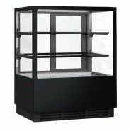 Vitrine réfrigérée 1000 mm - double vitrage avec 2 étagères | KTGSF107S