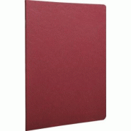 Clairefontaine Lot de 5 Cahier Age Bag A4, 96p./48 feuilles 90 g/m² piquées, couv. Coloris rouge, ligné + marge - 3329687330628