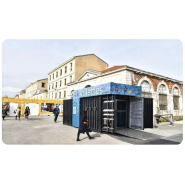 Container sanitaire public rapide, économique et conforme pour les collectivités locales Container sanitaire public rapide, économique et conforme pour les collectivités locales