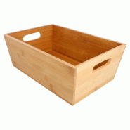 Corbeille à pain en bambou 30x20x11cm