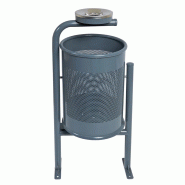Corbeille barcelona cendrier 60 litres
