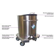 Minitank sbpm (mixer) - réservoir de stockage industriel - incon - cuve mélangeur avec couvercle semi ouvrant