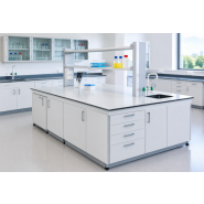 Paillasse de laboratoire avec plan de travail