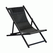 Proloisirs Chilienne Padded Lena Graphite/Chevron - gris aluminium BM3358