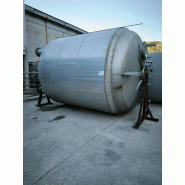 Réservoir en acier inoxydable de 20 000 litres avec isolation thermique - référence : c13543
