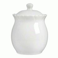 SAN IGNACIO VESSIA - Bocal hermétique en porcelaine 950 ml - blanc porcelaine SANR486