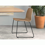Chaise de réunion placage bois Chaise de réunion placage bois