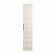 STELLAMEUBLES Colonne haute LUXOR Beige – 1 porte, 170 cm - 3667335115105