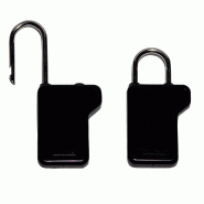 Verrou super padlock plus noir x20 - antivol avec clou intégré - Technologie RF 8,2Mhz