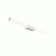 Zafferano Sticks Applique Et Plafonnier À Led 23W En Aluminium Blanc Mat, 71 Cm De Longueur, Diffuseurs En Polycarbonate, Ip54, Orientable, Cri 90 -