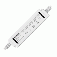 Alimentation à découpage LED étanche Alcapower 24 V 60 W 2,5 A IP67 pour éclairage professionnel, compacte et résistante aux intempéries - blanc