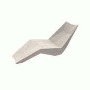 Bain de soleil design FAZ - écru granit