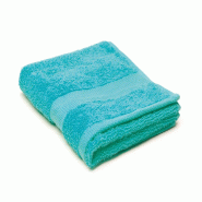 Excelsa serviette pour le visage Spa coton 60x100 cm bleu - bleu textile 46981