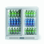 HENDI - Arrière de bar 2 portes coulissantes - 54x90xH84 cm - argenté 236918