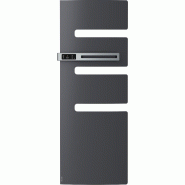 Radiateur sèche-serviettes connecté Serenis mât gauche 750W Graphite - Atlantic - 850570_0