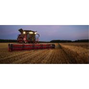 Recolteuse axial-flow série 140 - case ih - largeur de travail 3.7 à 4.6 m - capacité de trémie 8810 à 10570 l