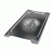 RM GASTRO Couvercle GN 1/3 poignées escamontables inox REDFOX - VGN 1/3 U - REDFOX - 0615402867832
