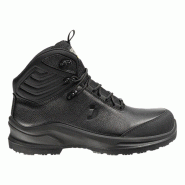 Safety Jogger - Chaussures de sécurité mi-hautes en cuir respirant sans métal super confortables et souples MODULO LE noir S3S Noir Taille 44 - 44