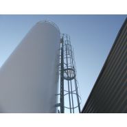 Silo à ciment en panneaux boulonnés ou télescopiques - Capacité de 30 à 100 tonnes - FIMEC - ALFI Technologies