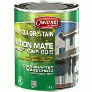 Solid color stain - finition déco mate opaque
