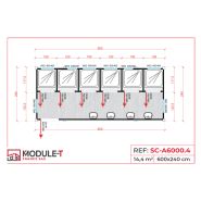 Bungalow Douche de 20 pieds Douches de chantier_1