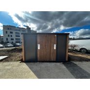 Cabine PMR avec une cabine standard disponible en version manuelle, semi-automatique ou automatique - réf. 2052_1