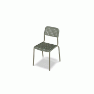 Chaise in & out Tube 4 pieds - olive