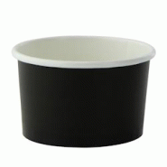 ECOLOMIQUE - 50 Pcs - Pot carton noir 70 ml - Diam: 6,2 cm, Hauteur: 5,2 cm - ECO210POC60N - noir en carton ECO210POC60N ECOLOMIQUE - 50 Pcs - Pot carton noir 70 ml - Diam: 6,2 cm, Hauteur: 5,2 cm - ECO210POC60N - noir en carton ECO210POC60N