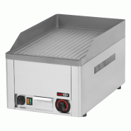 Fry-Top électrique rainuré en ACIER - L330 | Redfox - FTHR30E