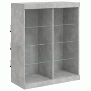 Helloshop26 - Buffet bahut commode armoire meuble de rangement organisateur cuisine salle de séjour salon avec lumières LED 81 x 37 02_0030008 - 300 Helloshop26 - Buffet bahut commode armoire meuble de rangement organisateur cuisine salle de séjour salon avec lumières LED 81 x 37 02_0030008 - 300