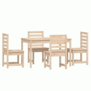 Helloshop26 - Ensemble à dîner salon de jardin meuble d'extérieur 5 pièces bois massif de pin 02_0014308 - 3000132651535 Helloshop26 - Ensemble à dîner salon de jardin meuble d'extérieur 5 pièces bois massif de pin 02_0014308 - 3000132651535