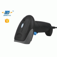 Scanner tenu dans la main de code barres 25CM/S - décodage rapide DS2806-2D - ergonomique USB