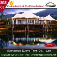 Pgd-001 - tente de camping de luxe - event tent - taille : 6mx6m