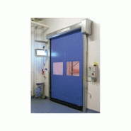 Porte rapide / souple / à enroulement / utilisation intérieure / 8000 x 8000 mm