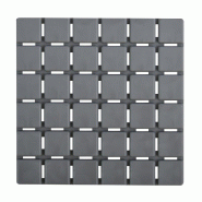 Tapis de Bain Antidérapant MSV couleur Gris - gris MS3085
