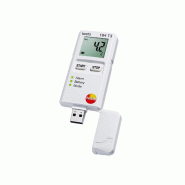 Testo 184 T3 - Clé USB Enregistreur de température réutilisable pour aliments, produits pharmaceutiques ou électroniques