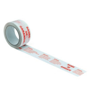 6 rubans adhésifs de signalisation des colis « Bande de garantie », 50 mm x 100 m 6 rubans adhésifs de signalisation des colis « Bande de garantie », 50 mm x 100 m